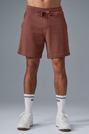 Short Alo Yoga Chill Hombre Chestnut | España STOA-50136