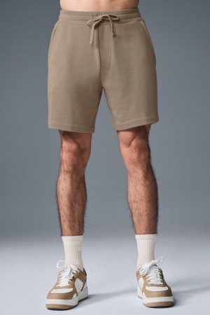 Short Alo Yoga Chill Hombre Gravel | España AQWG-46127
