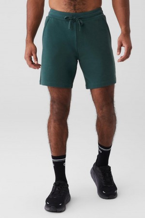 Short Alo Yoga Chill Hombre Verde | España NTBG-54680