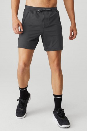 Short Alo Yoga Conquer Reform Hombre Anthracite | España JLGS-14952