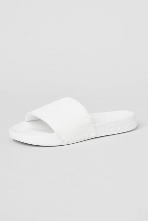 Slide Alo Yoga Unisex It Slide Mujer Blancas | España NWSA-65274