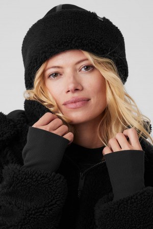 Sombreros Alo Yoga Winterfun Zhivago Hombre Negras | España KPJI-73106