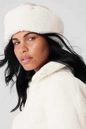 Sombreros Alo Yoga Winterfun Zhivago Mujer Oat / Ivory | España USXG-36059
