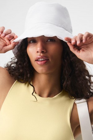 Sombreros De Pescador Alo Yoga Good Shade Mujer Blancas | España IKOV-74085