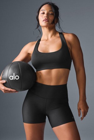 Sujetador Deportivo Alo Yoga Airlift Advantage Racerback Mujer Negras | España VJPR-02476