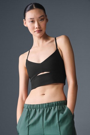 Sujetador Deportivo Alo Yoga Alosoft Highlight Mujer Negras | España ULBN-53912