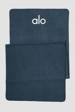 Toalla Alo Yoga Grounded No-Slip Hombre Eclipse | España LQMX-36195