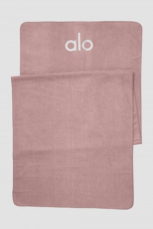 Toalla Alo Yoga Grounded No-Slip Mujer Smoky Quartz | España ZUVL-82431