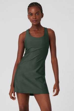 Vestido Alo Yoga Airlift Fly Mujer Verde Menta | España LWUN-81325