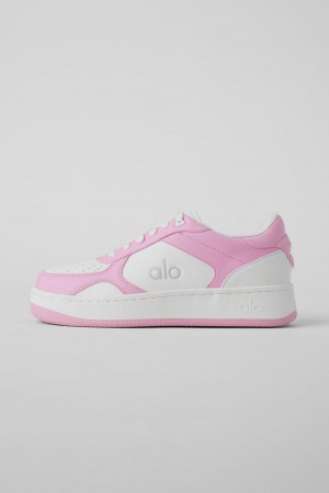 Zapatillas Alo Yoga Recovery Mode Mujer Rosas Blancas | España OFVD-01395