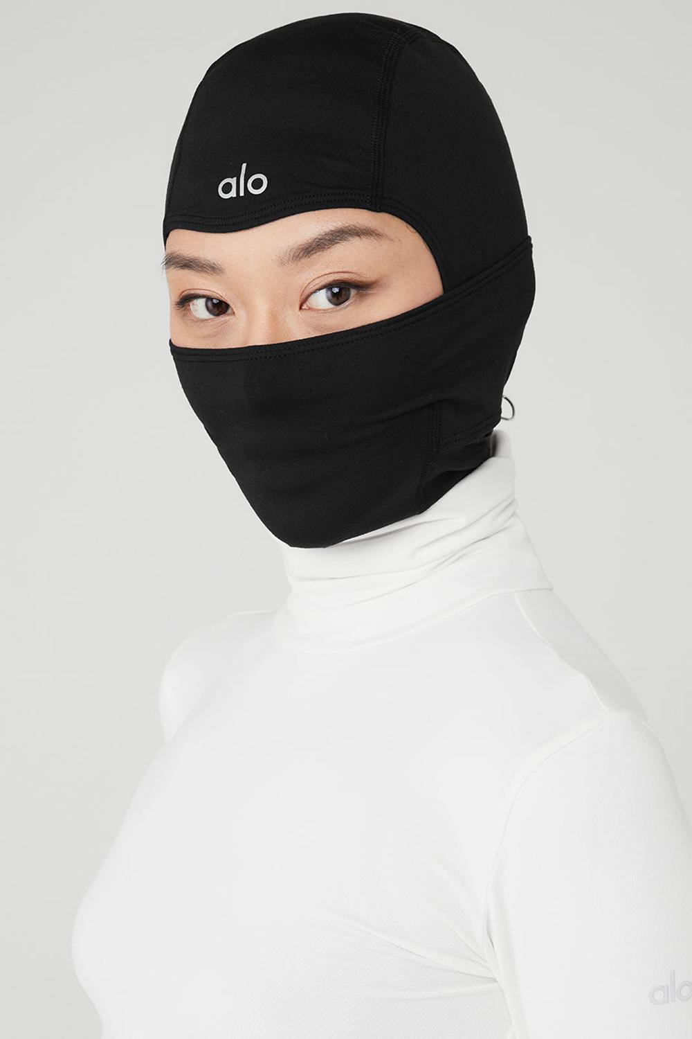 Balaclava Alo Yoga Summit Hombre Negras | España  NMEL-09624