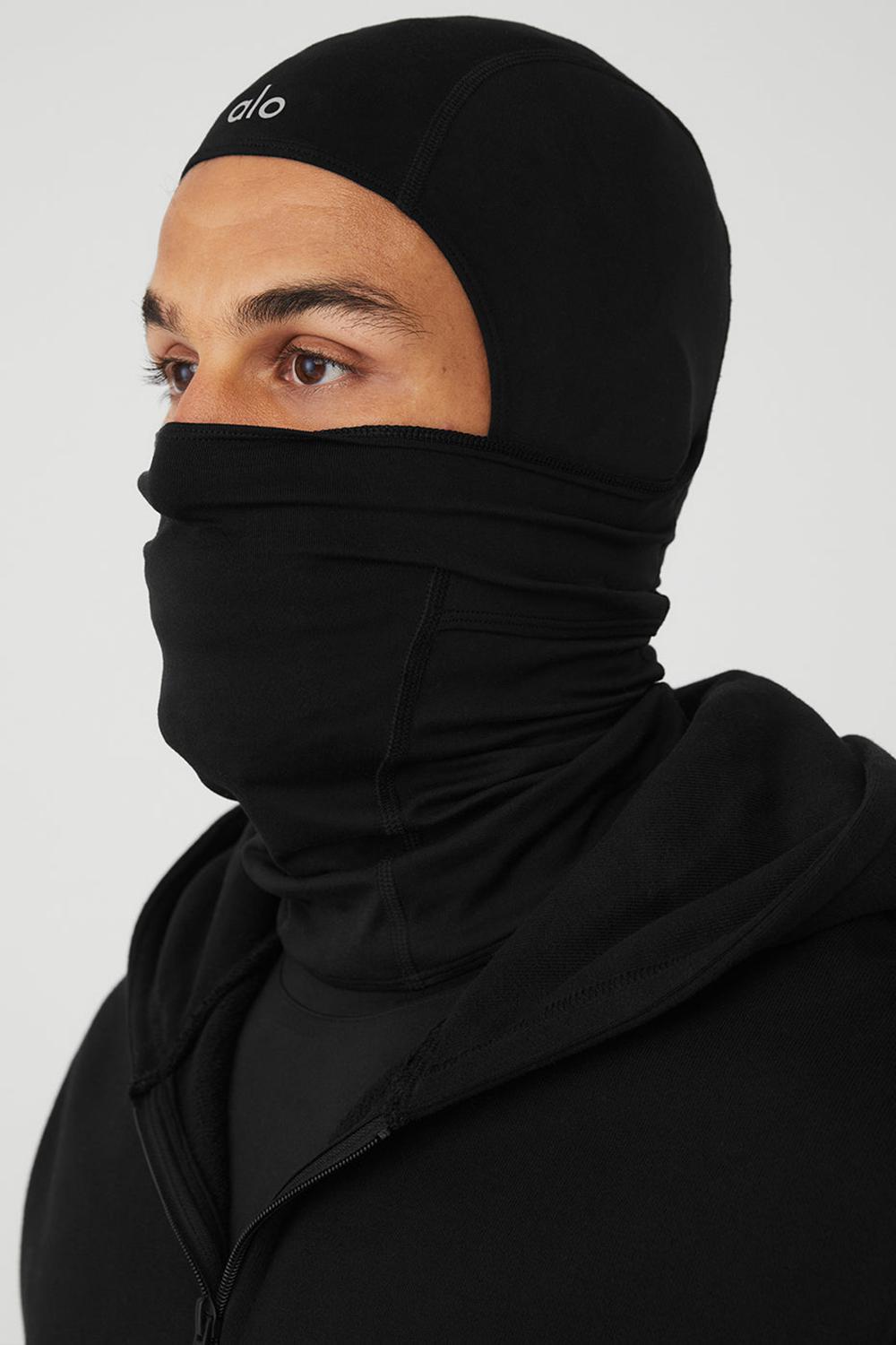 Balaclava Alo Yoga Summit Mujer Negras | España  JAHL-54319