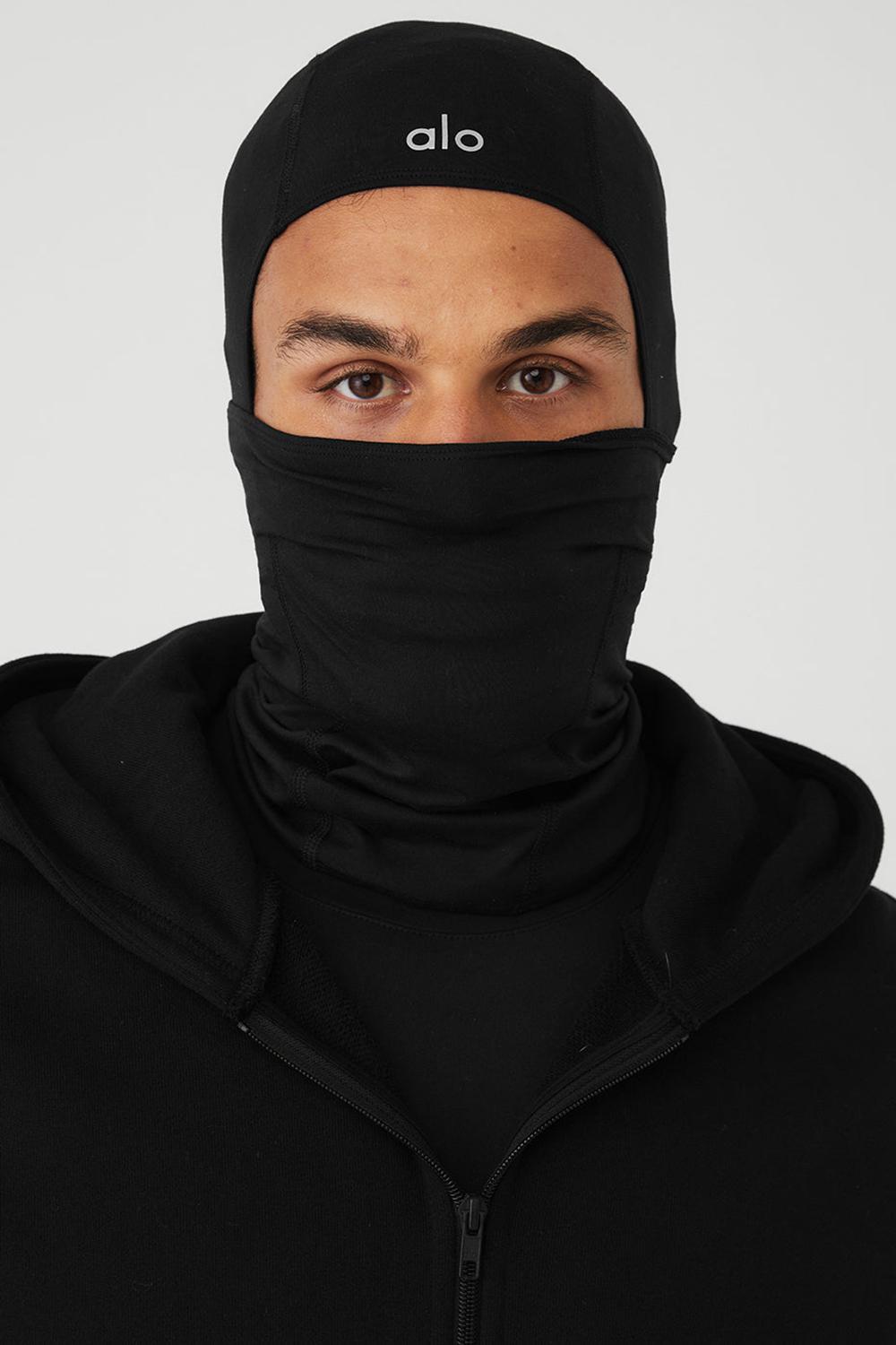 Balaclava Alo Yoga Summit Mujer Negras | España  JAHL-54319