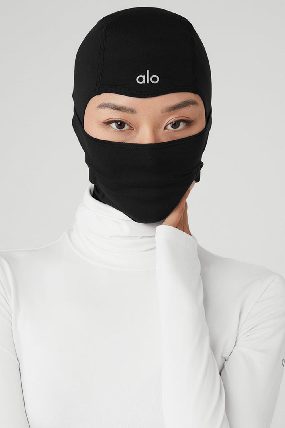 Balaclava Alo Yoga Summit Mujer Negras | España  JAHL-54319