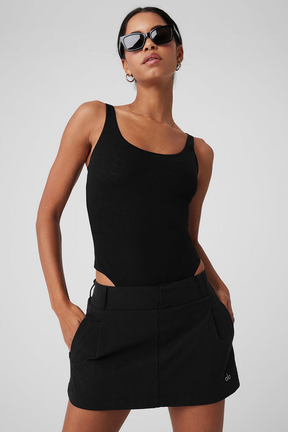 Body Alo Yoga Mesh Sheer Illusion Mujer Negras | España  YTPJ-70891