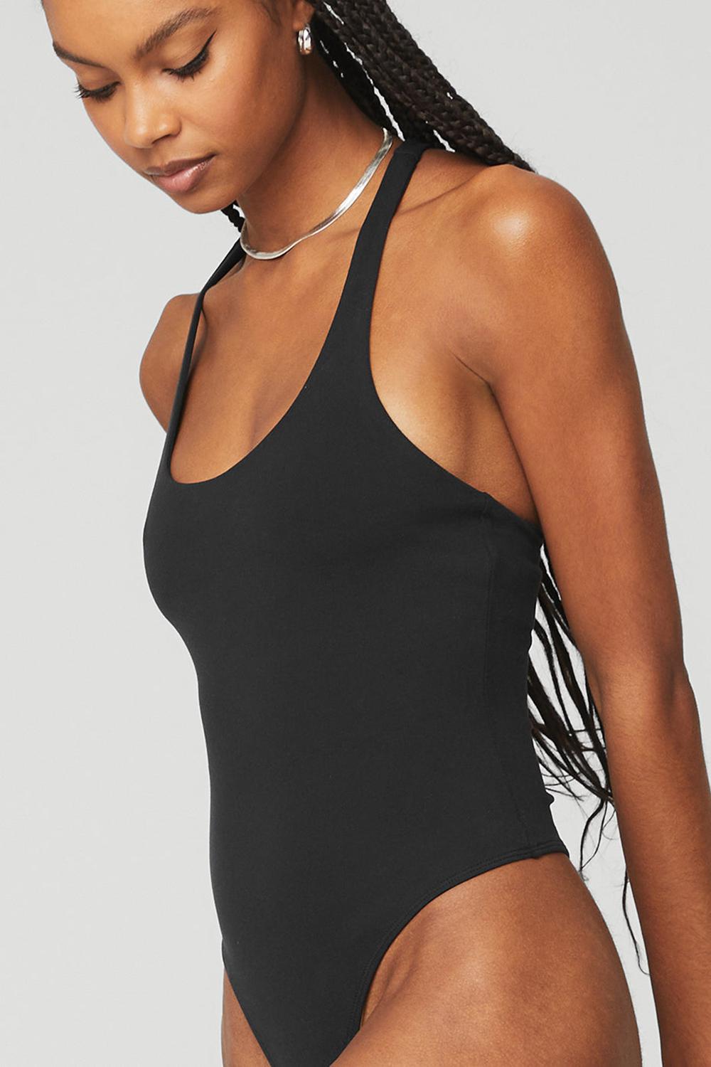 Body Alo Yoga Sleek Back Mujer Negras | España  VIHJ-56804