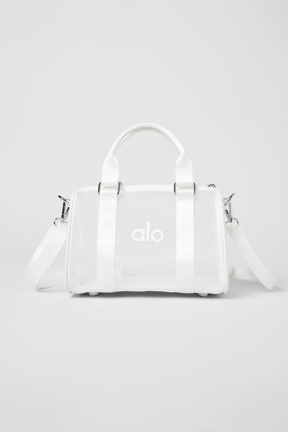 Bolsa Duffle Alo Yoga Mini Sheer Mujer Blancas | España  QRLU-92508