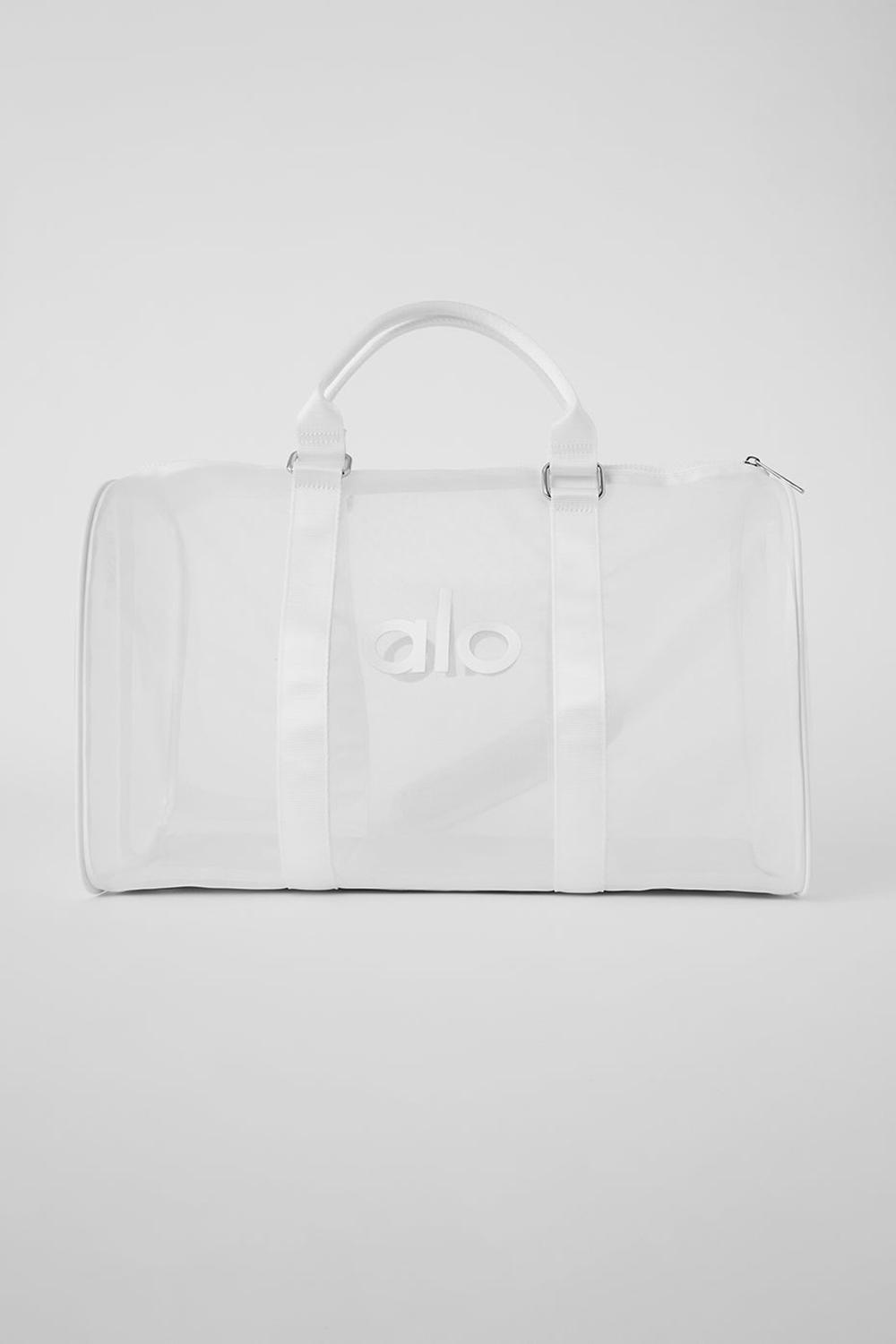 Bolsa Duffle Alo Yoga Sheer Mujer Blancas | España  LNTZ-89254