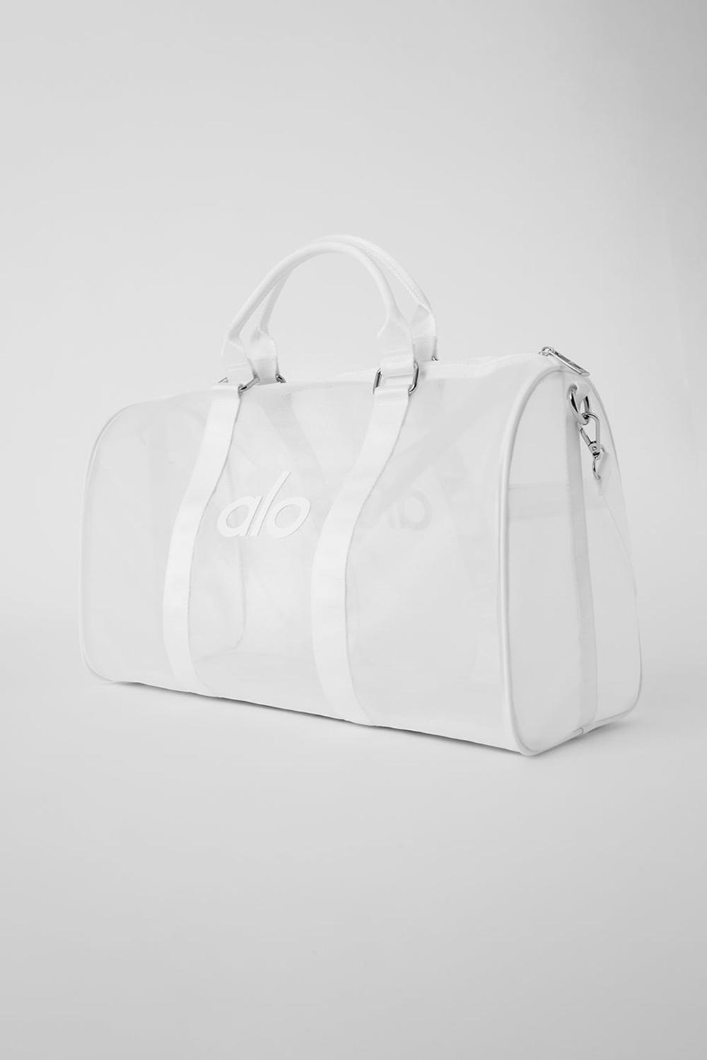 Bolsa Duffle Alo Yoga Sheer Mujer Blancas | España  LNTZ-89254
