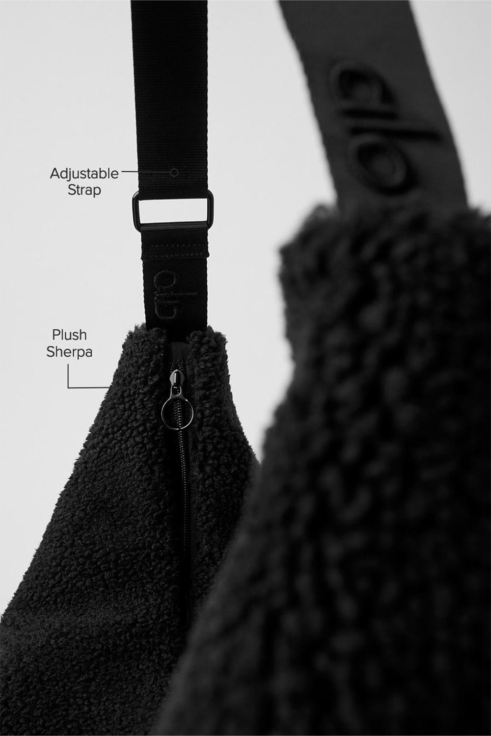 Bolso Bandolera Alo Yoga Sherpa Om The Go Hombre Negras | España  ADWN-75394