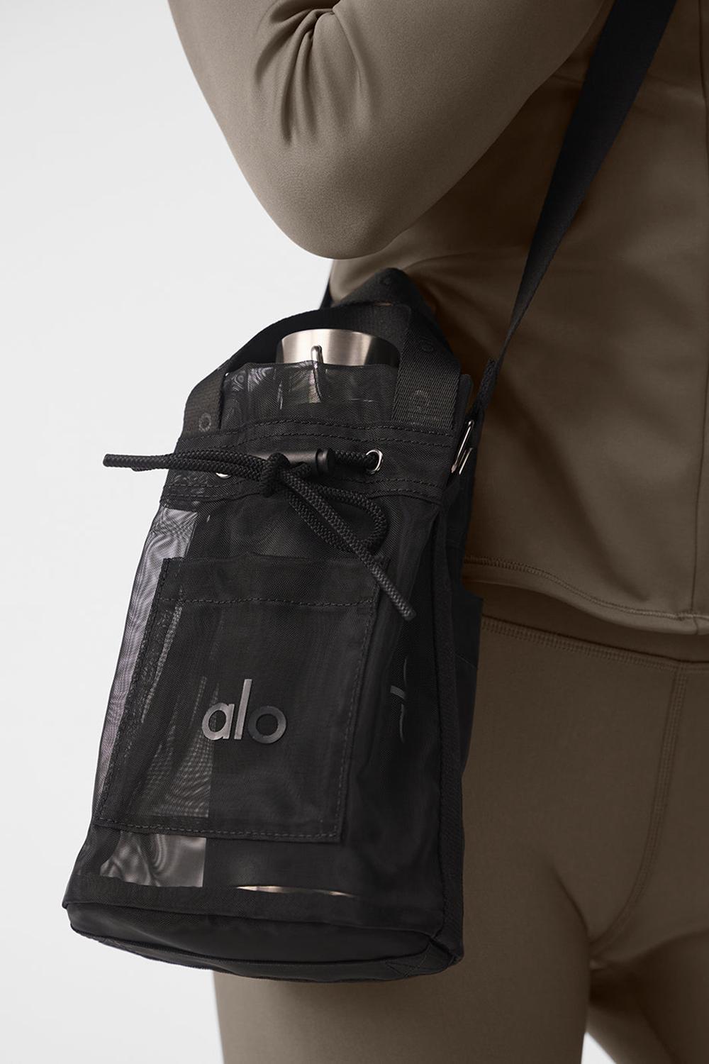 Bolso Saco Alo Yoga Sheer Cross Body Mujer Negras | España  PNDU-01742