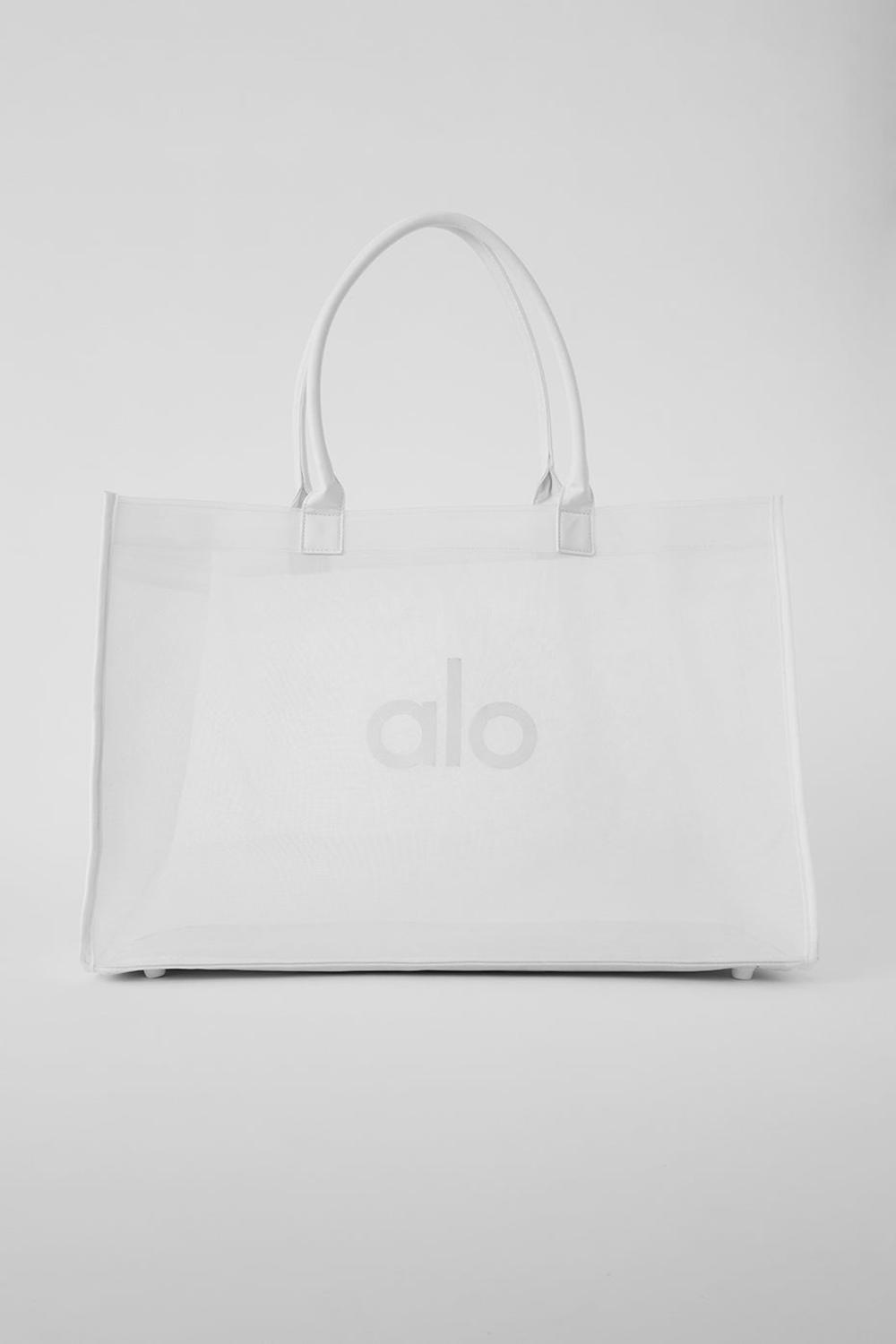 Bolso Tote Alo Yoga Sheer Mujer Blancas | España  OZGS-60975