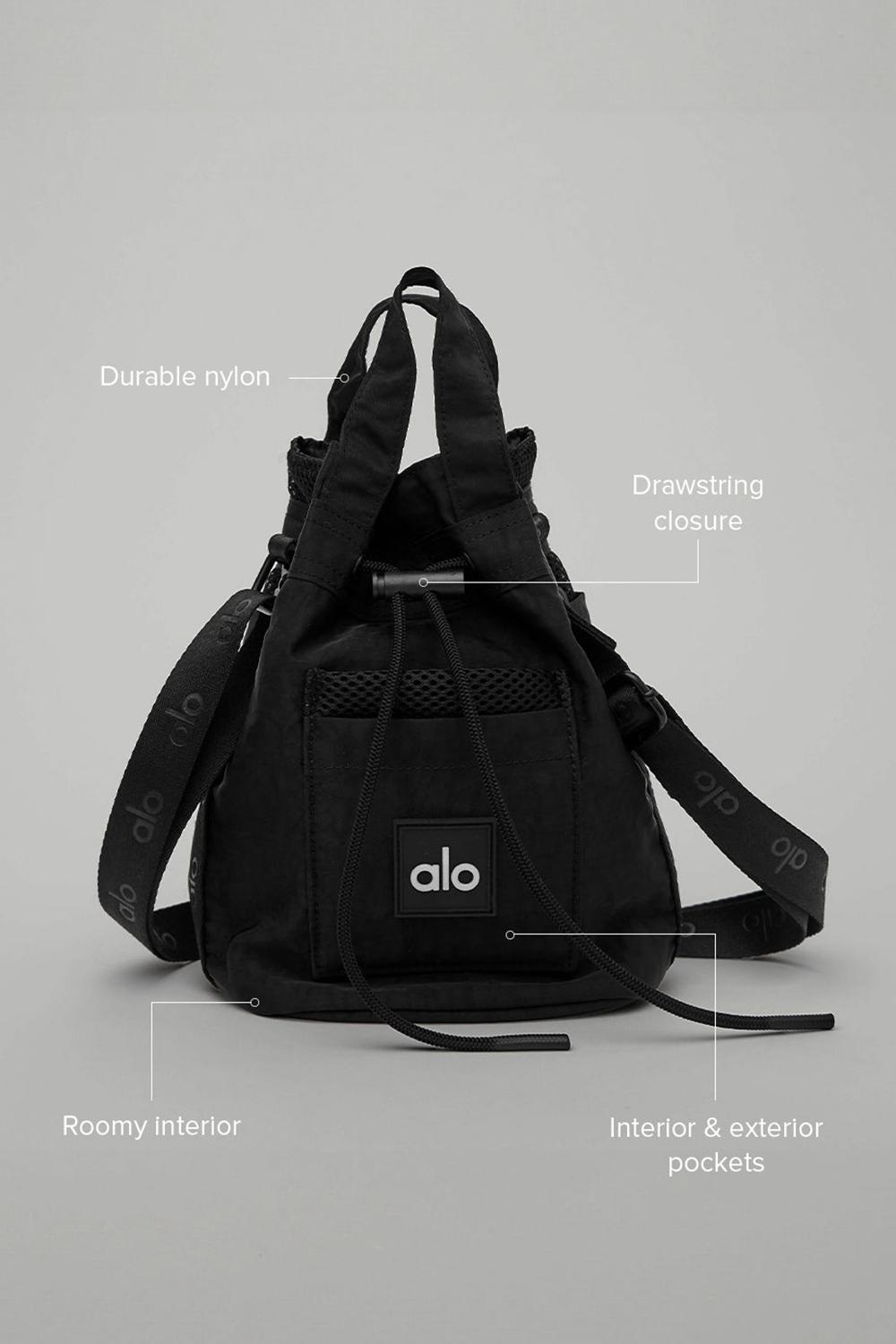 Bolsos Alo Yoga Cross Body Bucket Hombre Negras | España  OQBK-13426