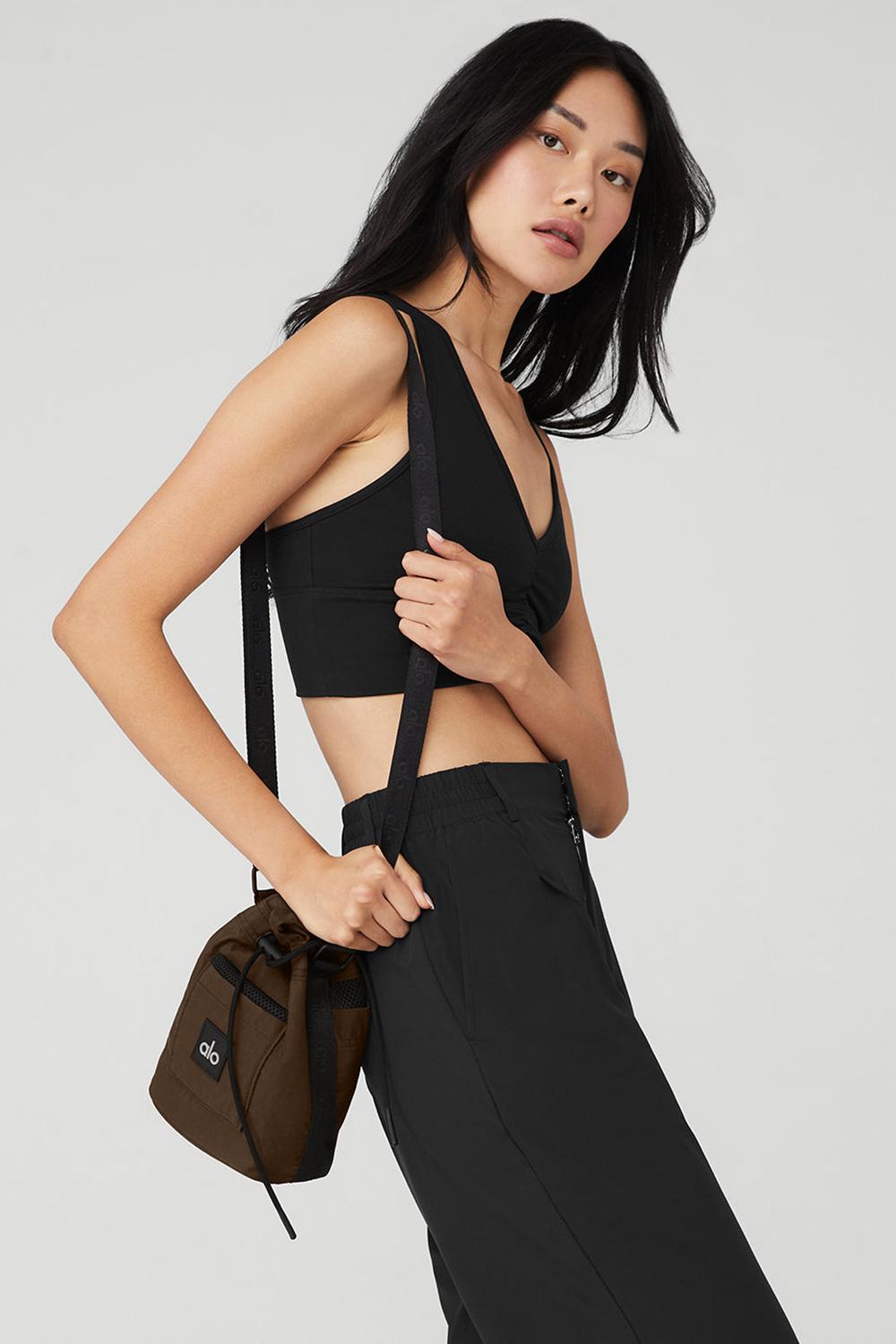 Bolsos Alo Yoga Cross Body Bucket Hombre Negras | España  RNGC-92415