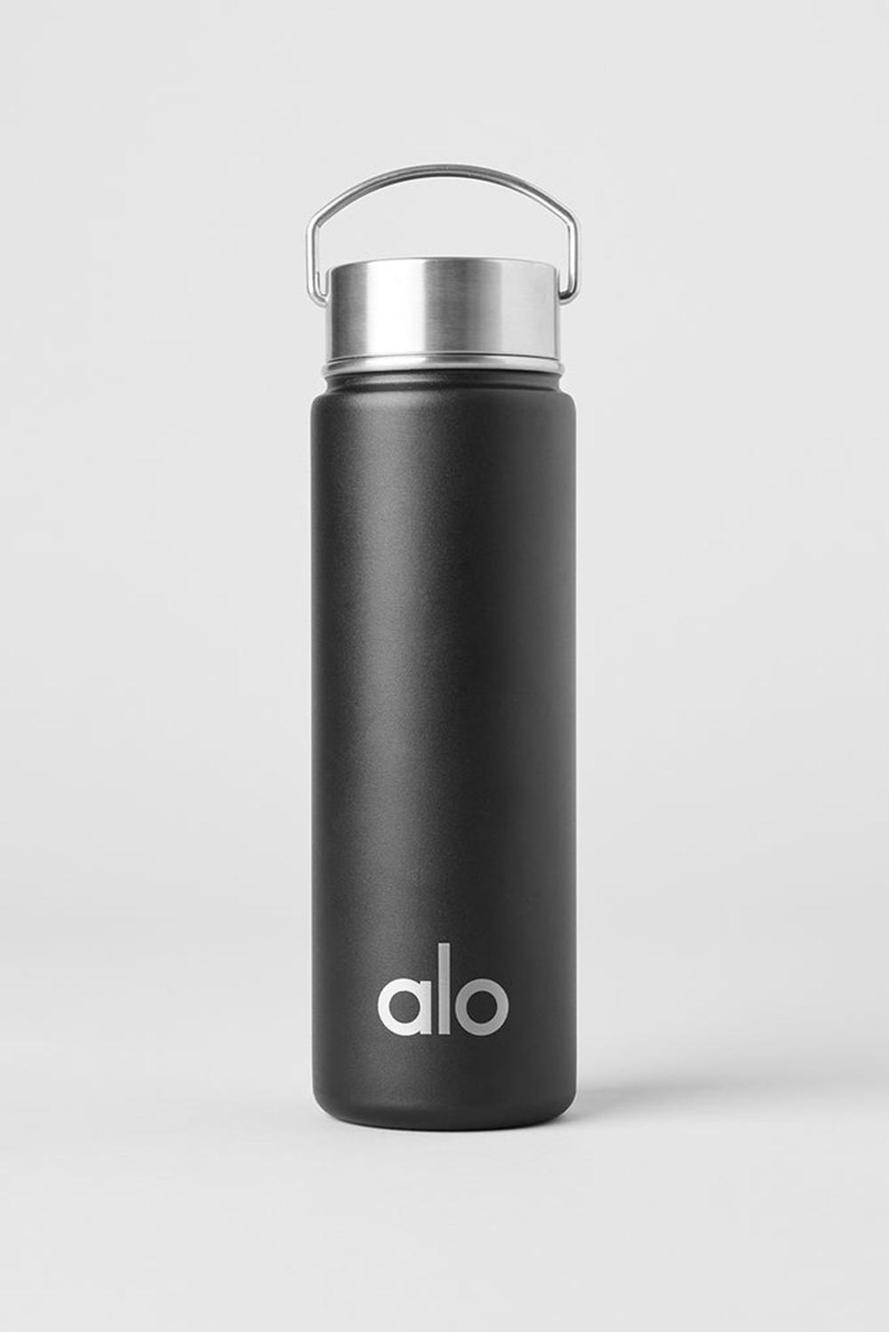 Botellas de Agua Alo Yoga Hombre Negras | España  VZNE-87465