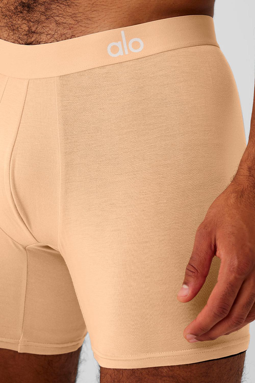Boxer Alo Yoga Day and Night Hombre Champagne | España  EROQ-41362