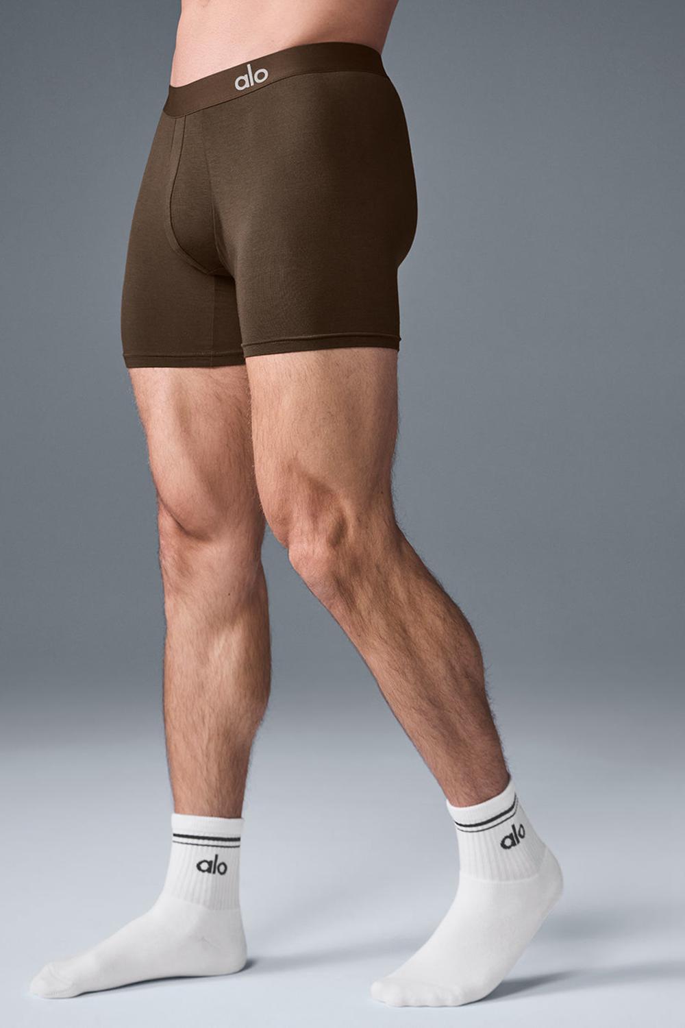 Boxer Alo Yoga Day and Night Hombre Espresso | España  IXCG-12805