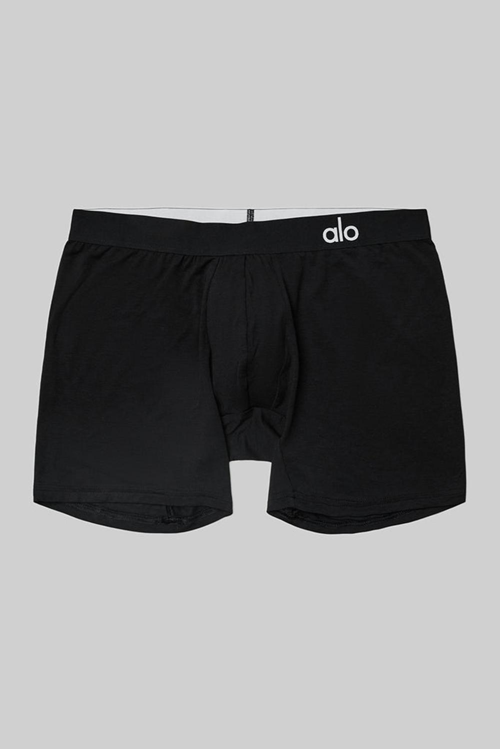 Boxer Alo Yoga Day and Night Hombre Negras | España  MLDE-30796