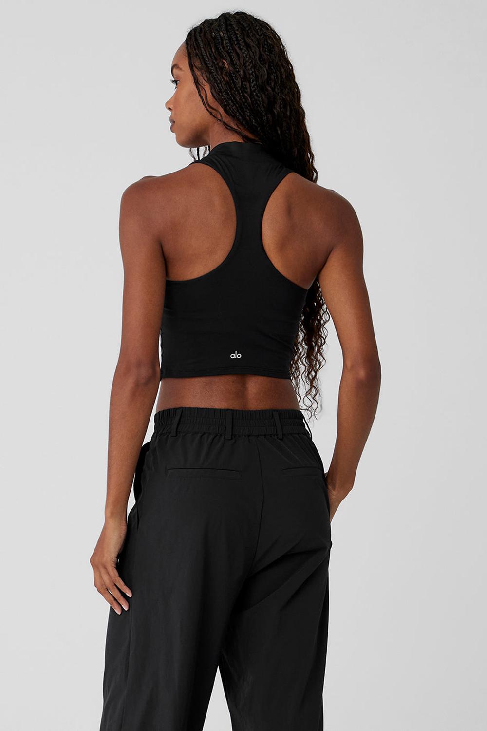 Bra Tank Alo Yoga Alosoft Top That Mujer Negras | España  AOFI-53680