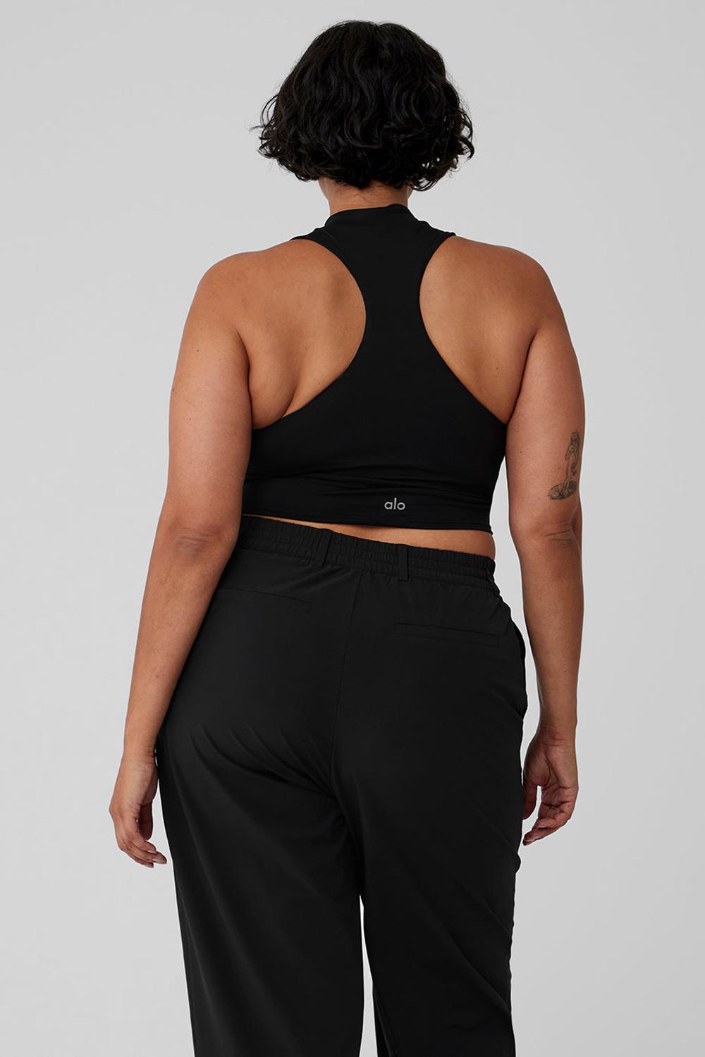 Bra Tank Alo Yoga Alosoft Top That Mujer Negras | España  AOFI-53680
