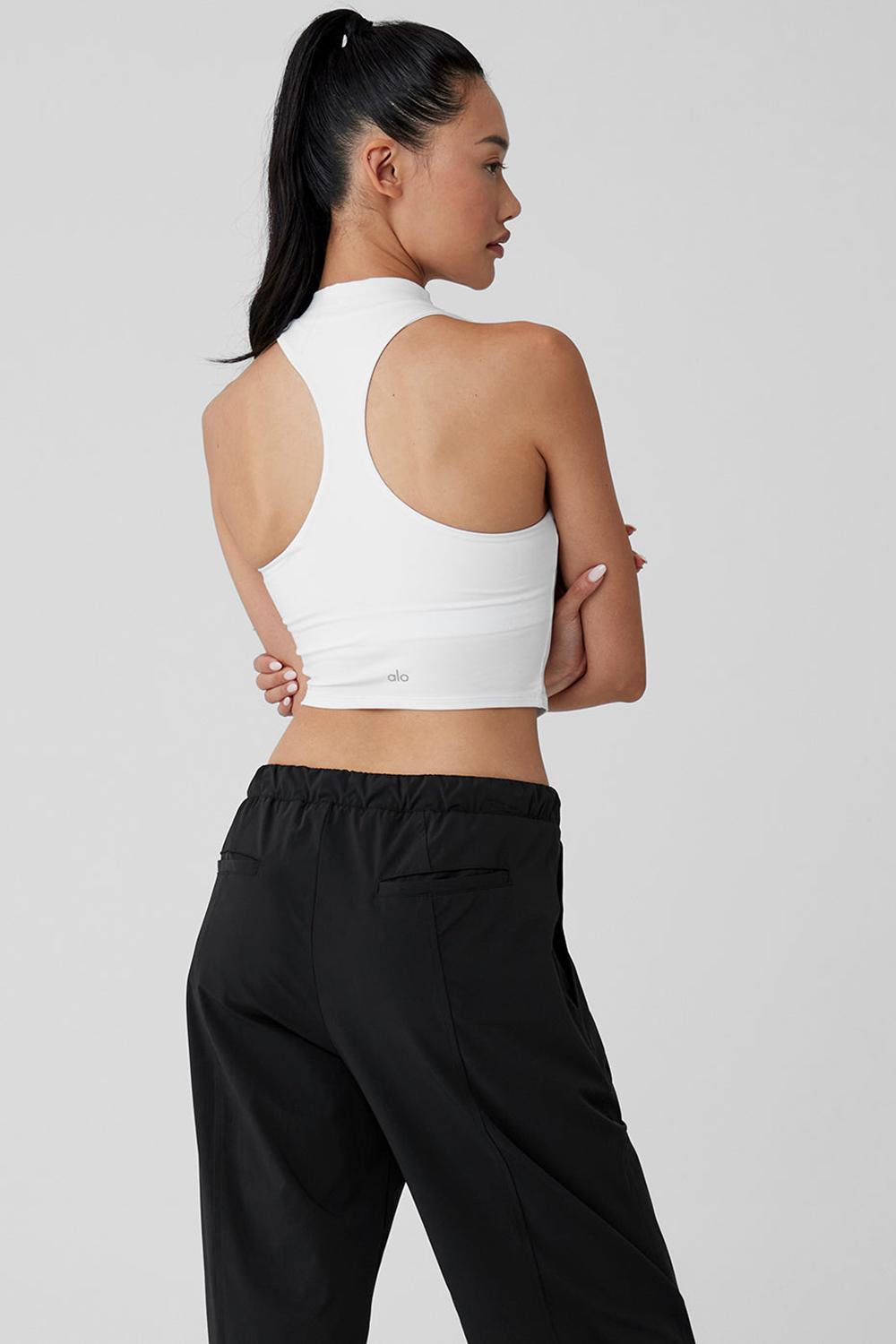 Bra Tank Alo Yoga Alosoft Top That Mujer Blancas | España  GLRQ-71650