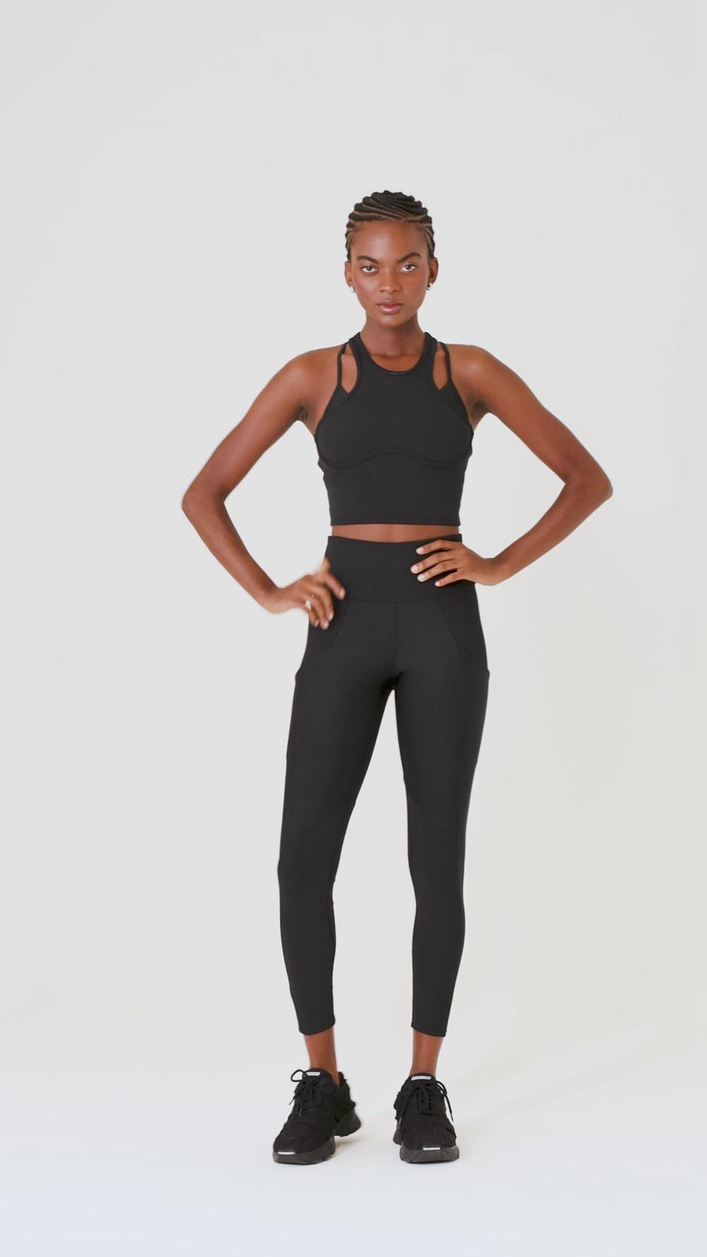 Bra Tank Alo Yoga Ribbed Airlift Enchanted Mujer Espresso | España  QZWI-69371