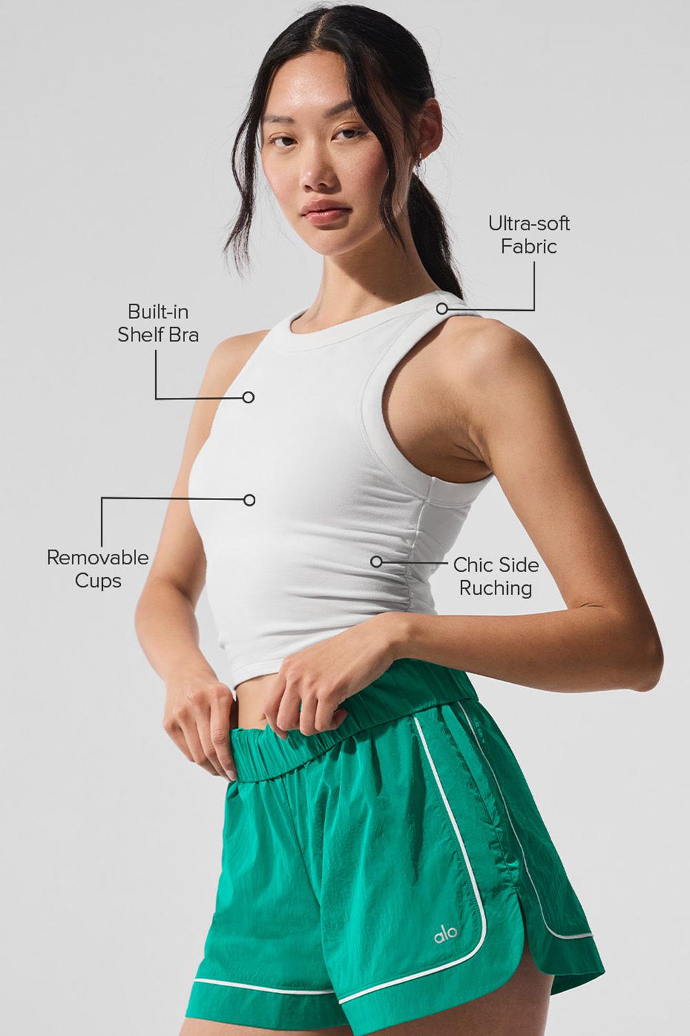 Bra Tank Alo Yoga Sway Mujer Blancas | España  UVEW-61395