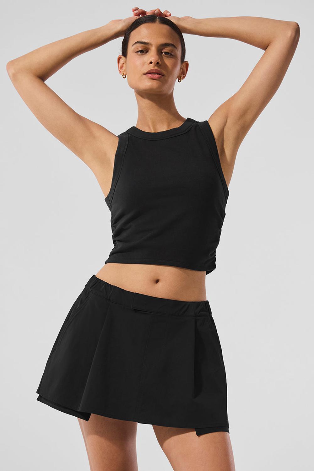 Bra Tank Alo Yoga Sway Mujer Negras | España  NXUR-86470