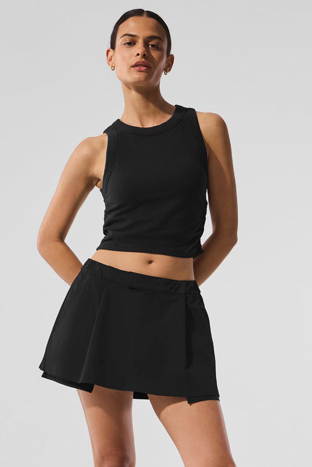 Bra Tank Alo Yoga Sway Mujer Negras | España  NXUR-86470