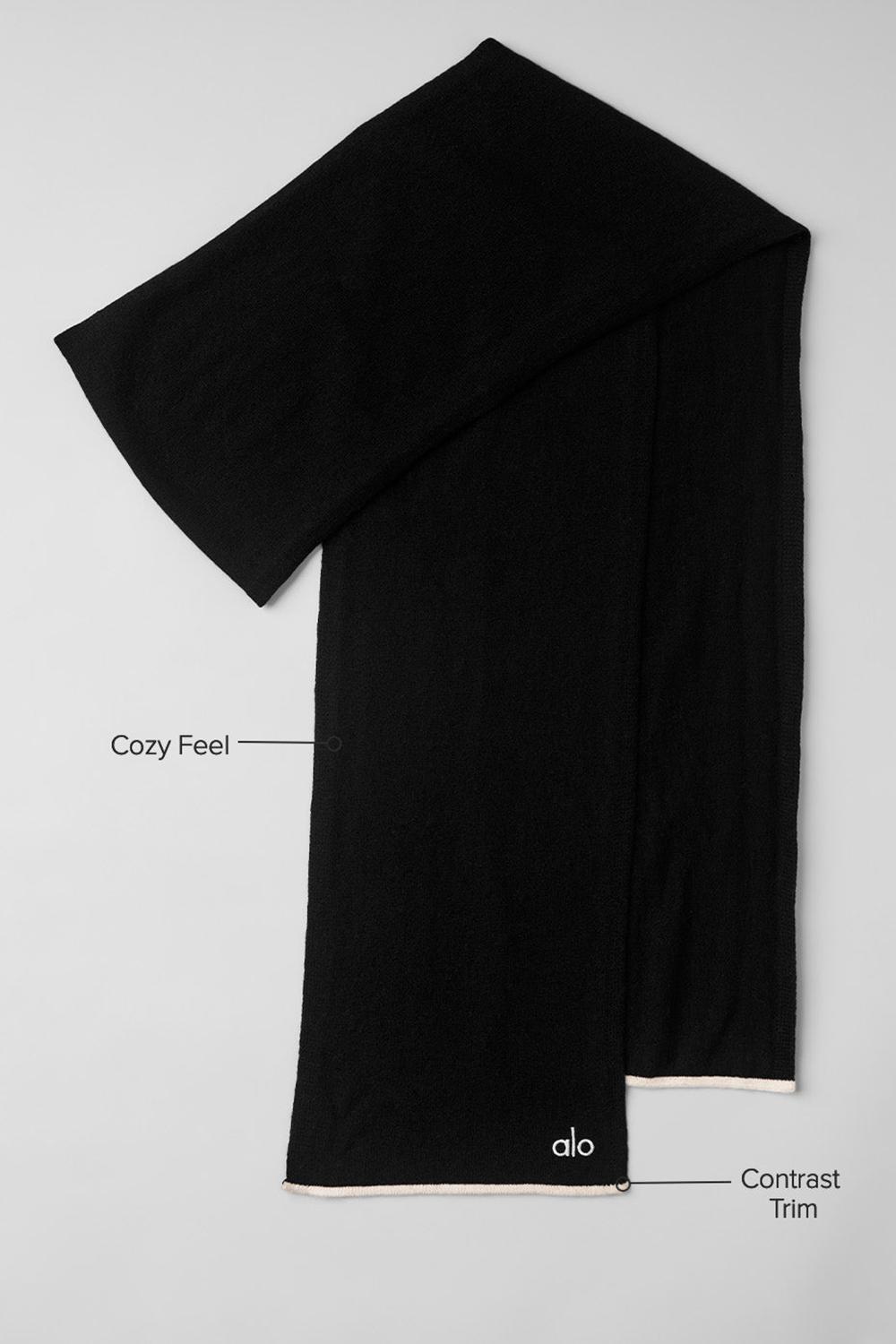 Bufanda Alo Yoga Cashmere Light Frosted Hombre Negras | España  LMYO-87249
