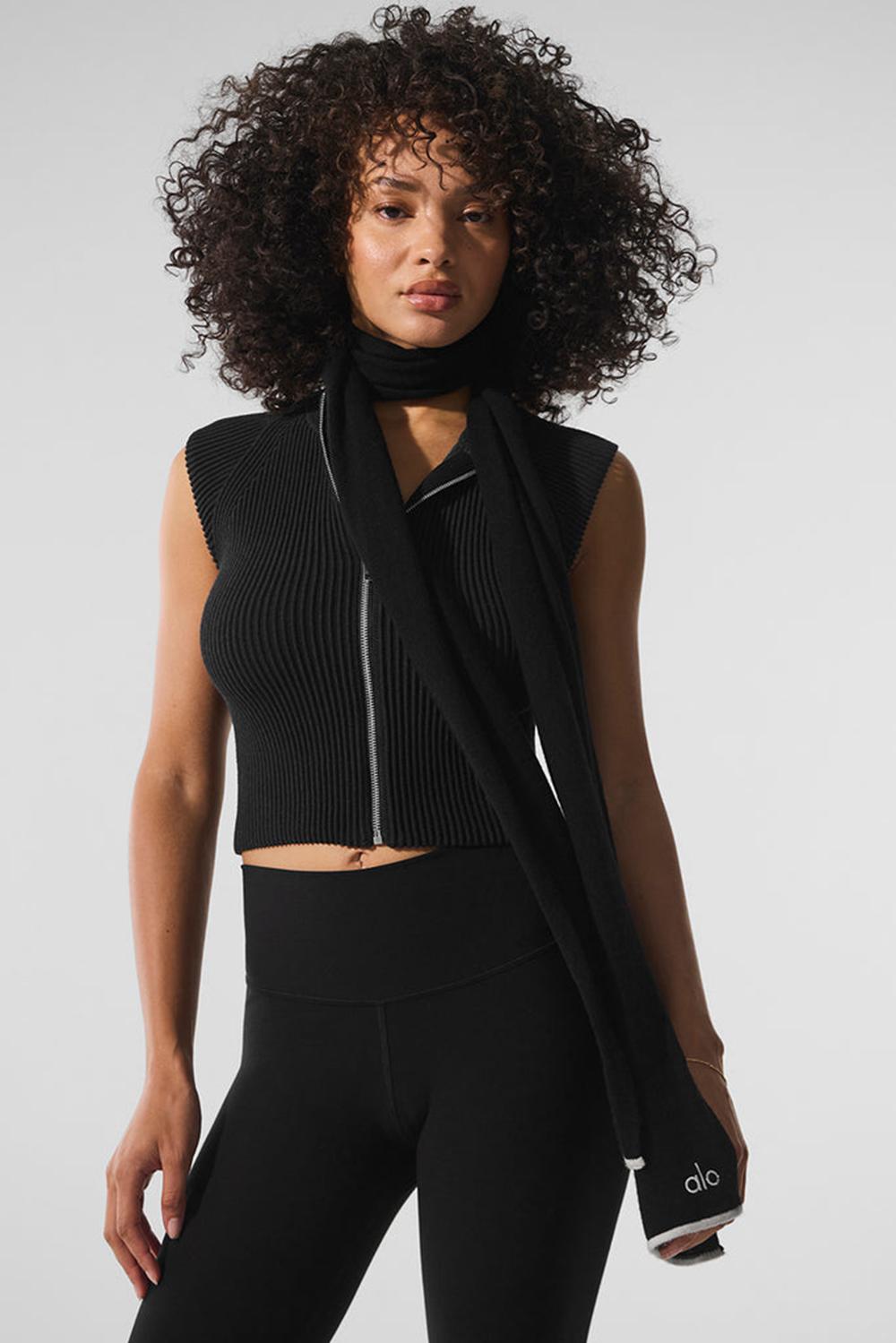 Bufanda Alo Yoga Cashmere Light Frosted Hombre Negras | España  LMYO-87249