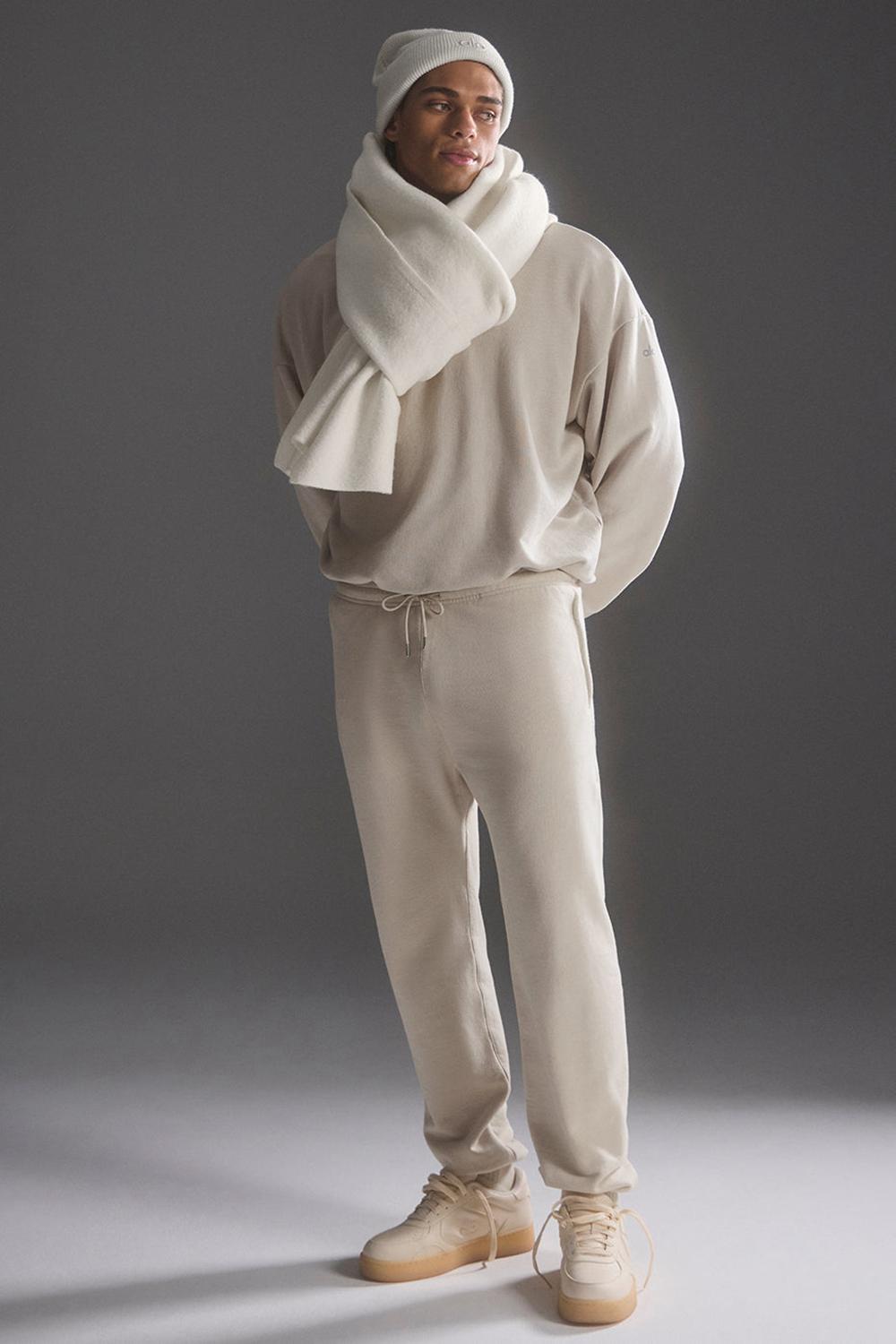 Bufanda Alo Yoga Merino Wool Oversized Mujer Ivory | España  FCTE-67231