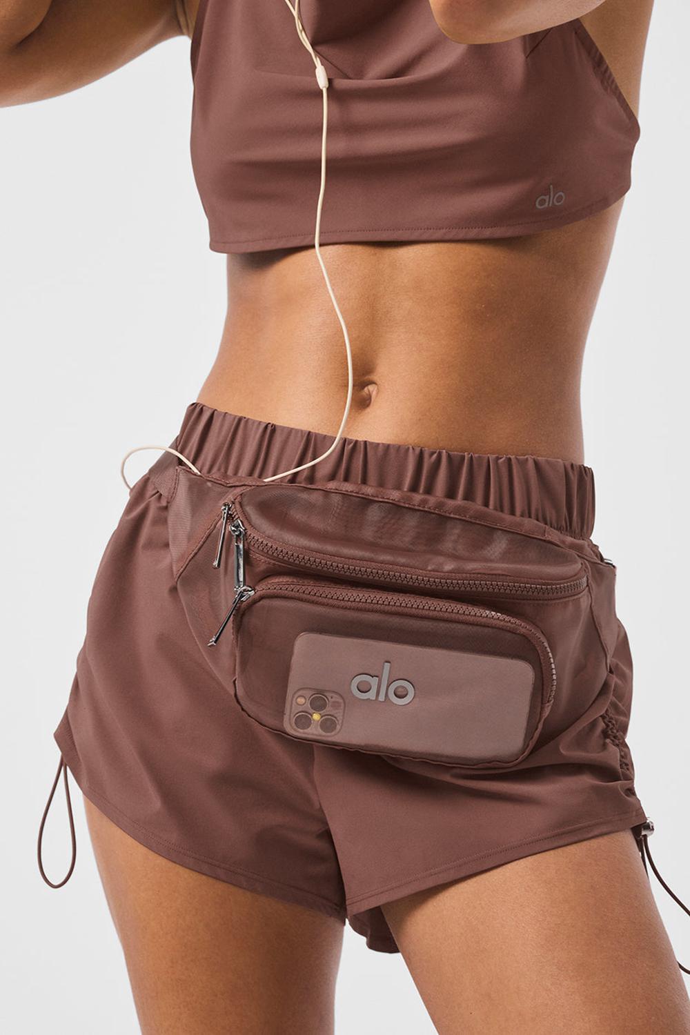 Bum Bags Alo Yoga Sheer Fanny Pack Hombre Chestnut | España  WTZH-95170