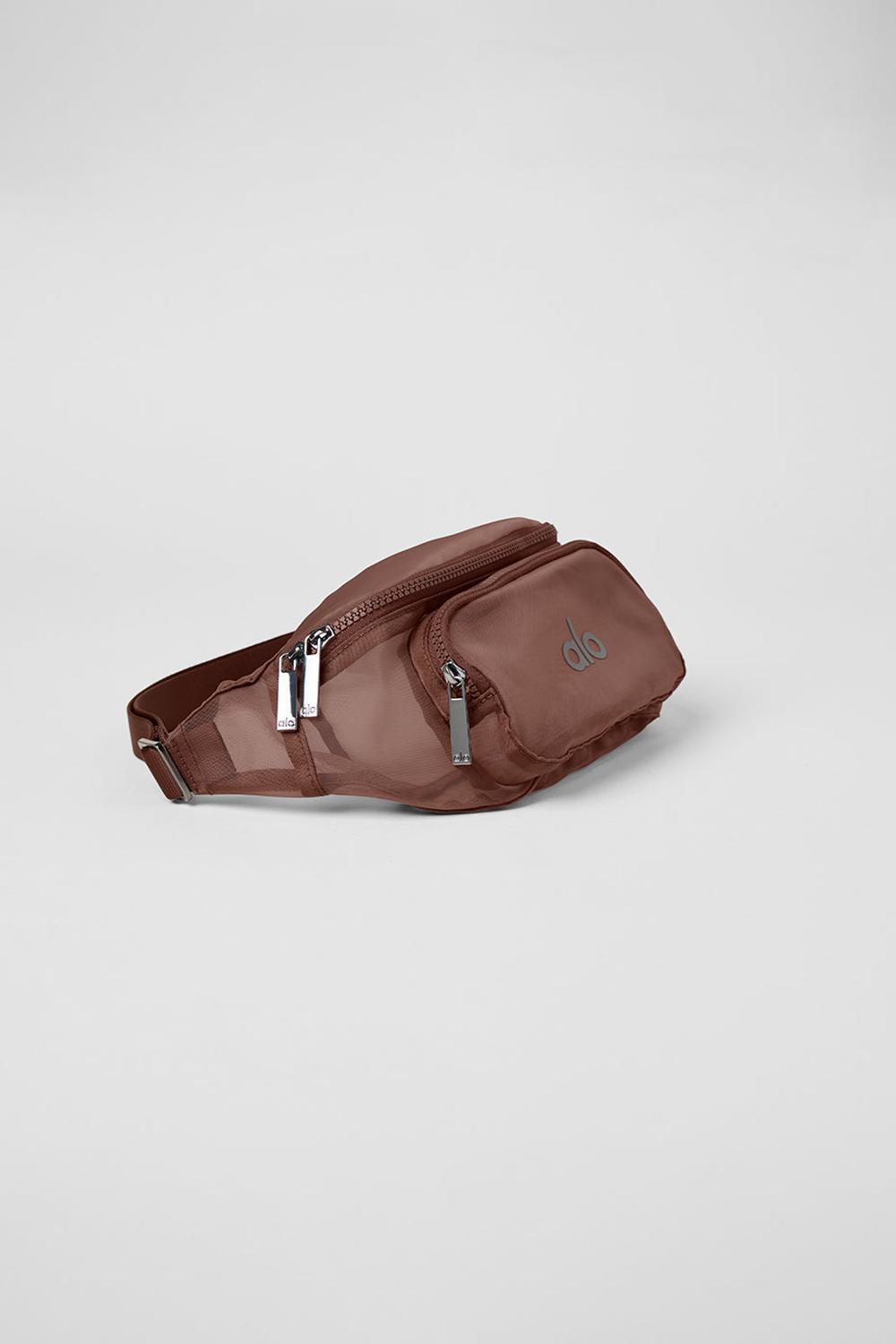 Bum Bags Alo Yoga Sheer Fanny Pack Hombre Chestnut | España  WTZH-95170