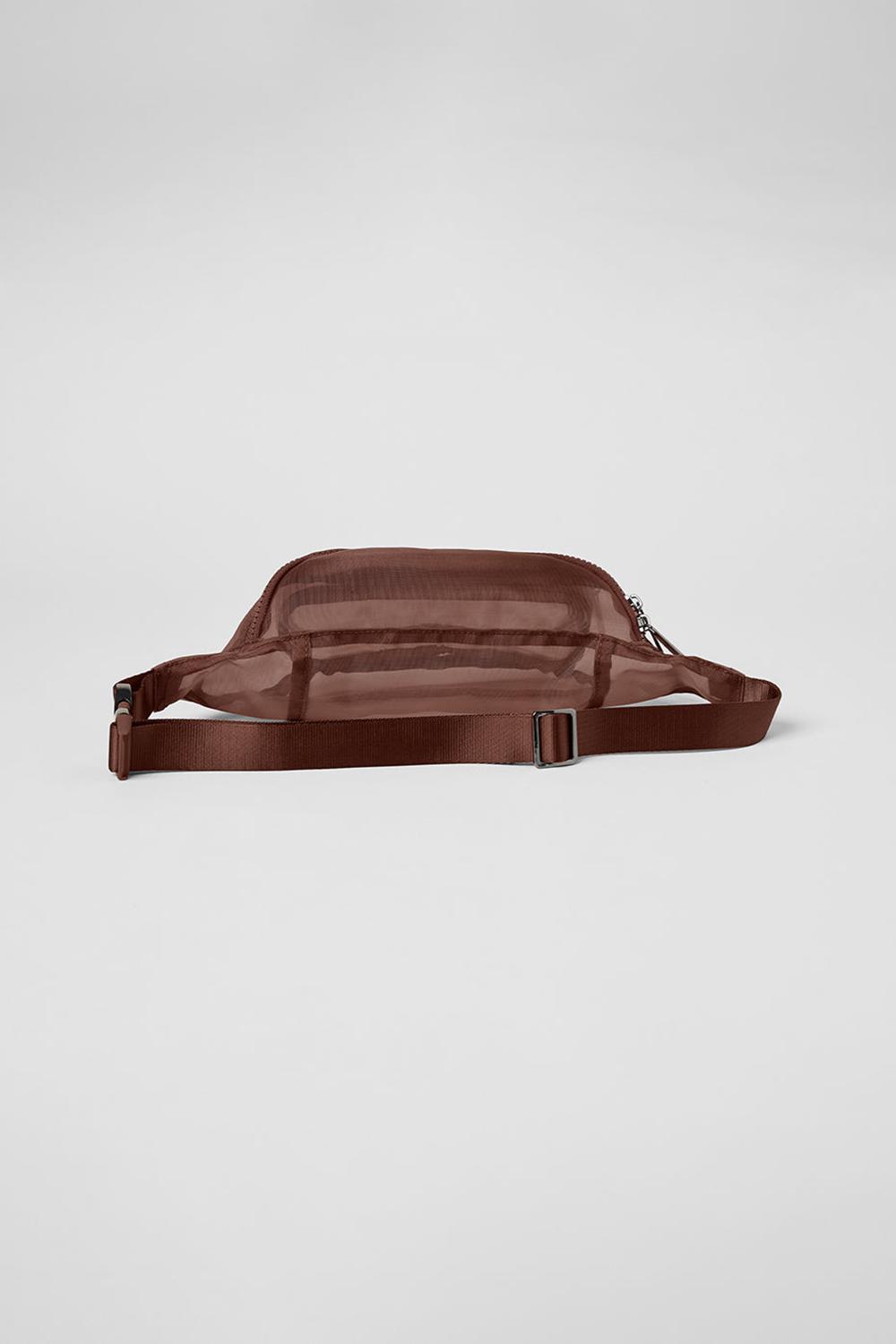 Bum Bags Alo Yoga Sheer Fanny Pack Hombre Chestnut | España  WTZH-95170