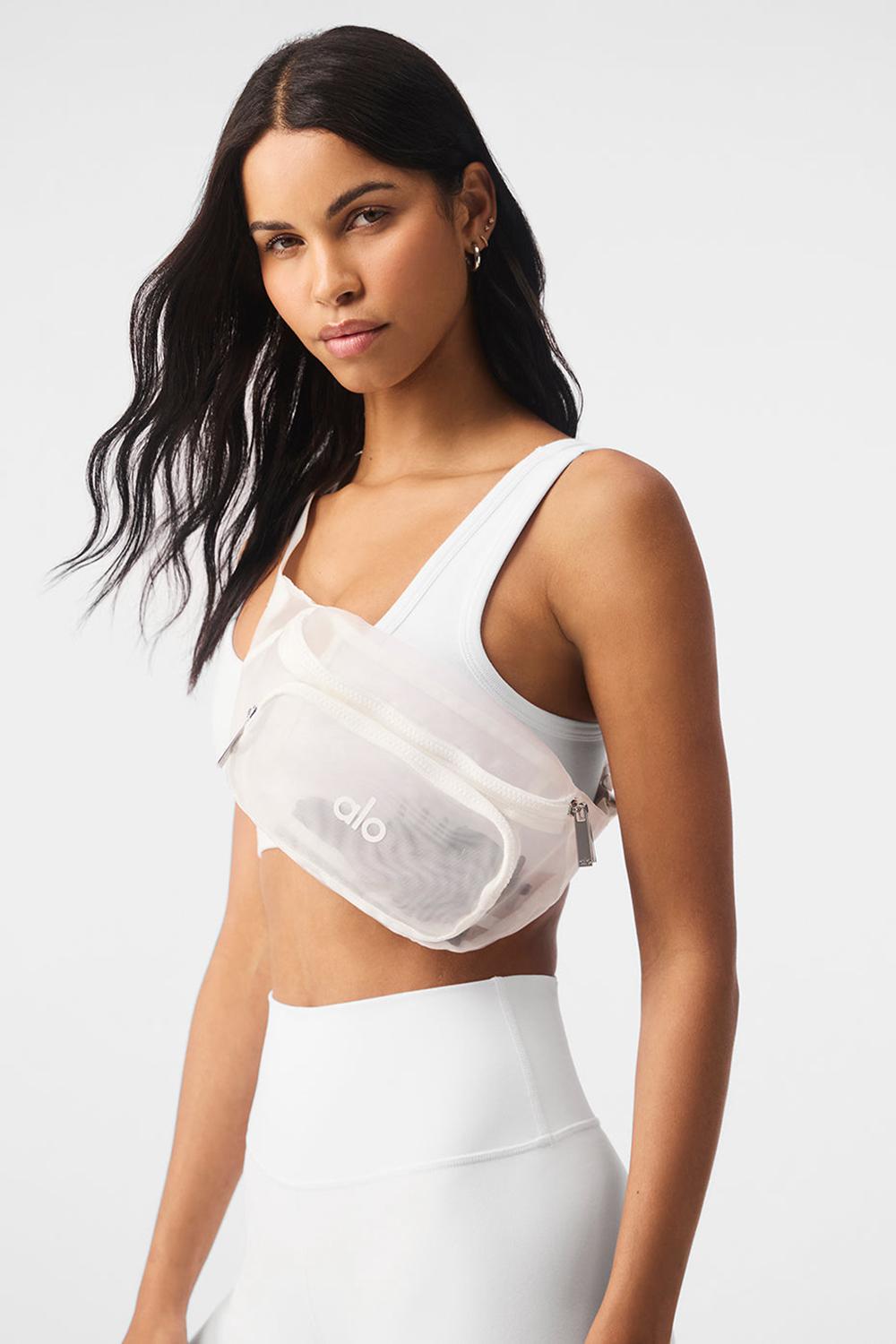 Bum Bags Alo Yoga Sheer Fanny Pack Hombre Blancas | España  QWUB-71936