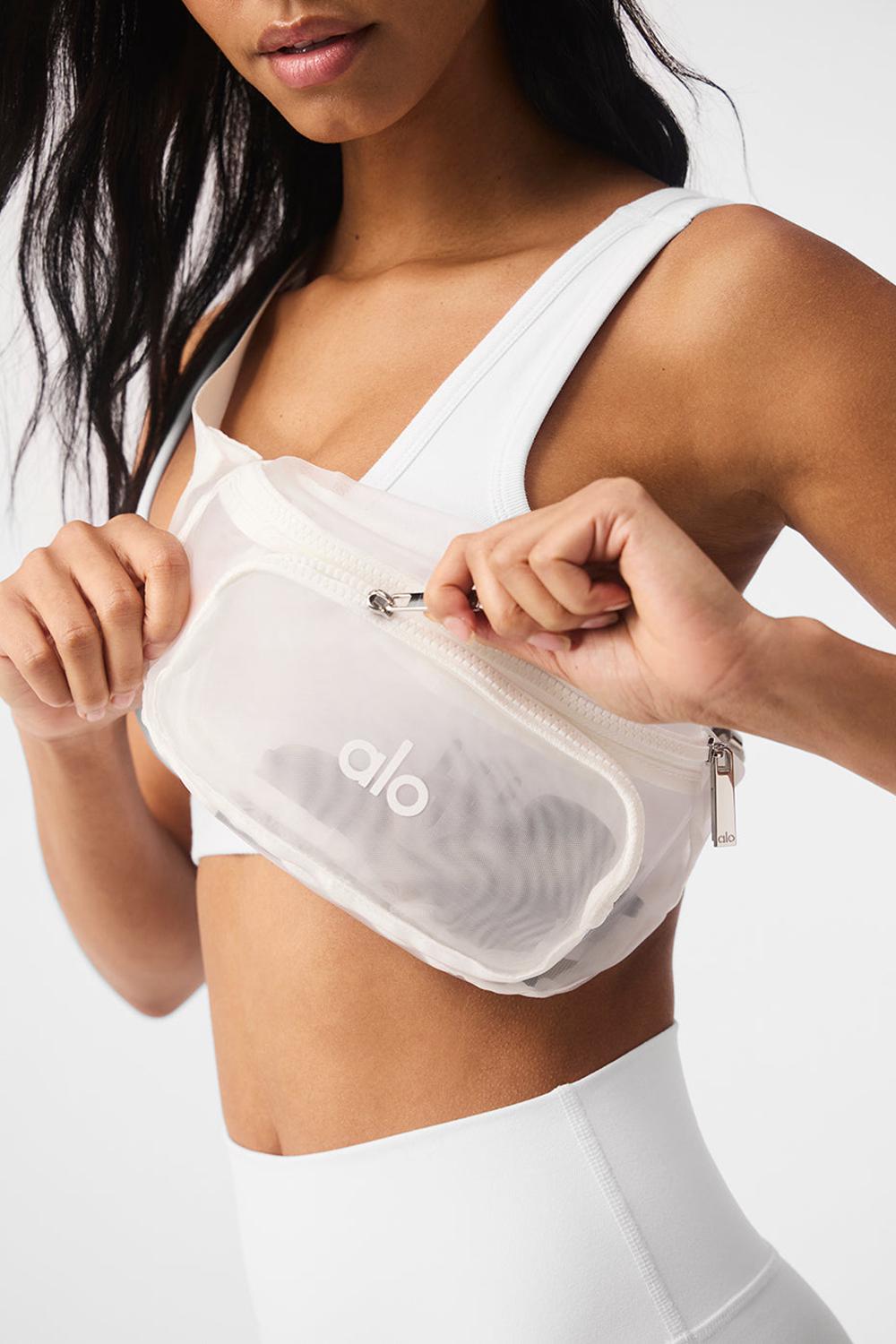 Bum Bags Alo Yoga Sheer Fanny Pack Hombre Blancas | España  QWUB-71936