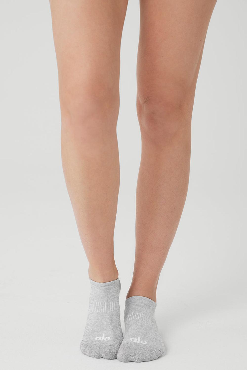Calcetines Alo Yoga Performance Tab Mujer Gris Blancas | España  ZPFT-84106