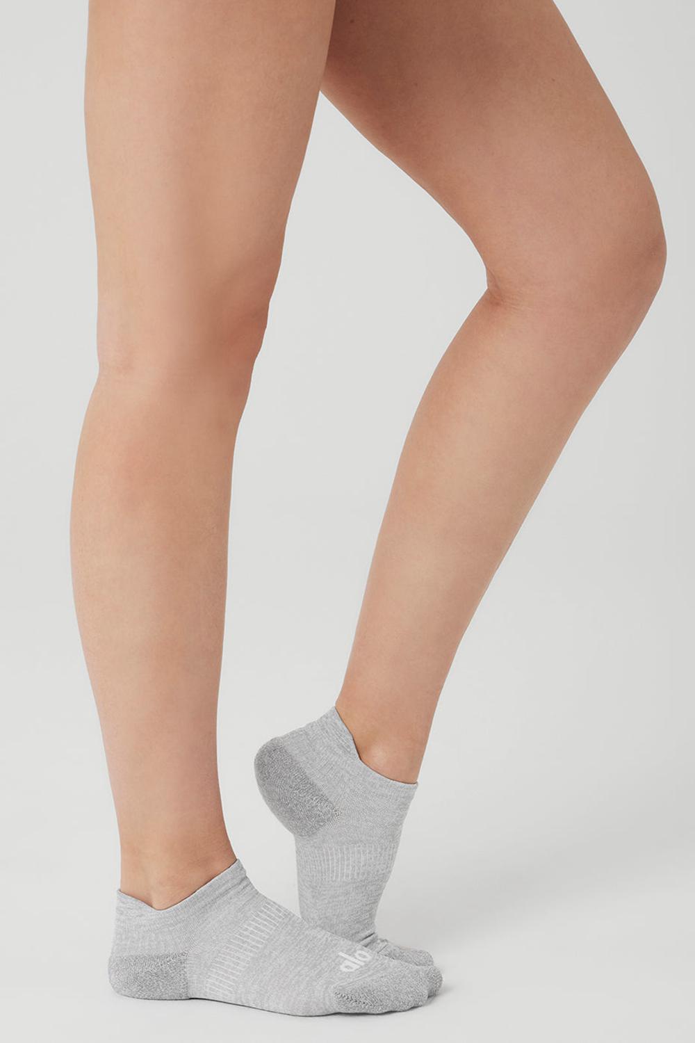 Calcetines Alo Yoga Performance Tab Mujer Gris Blancas | España  ZPFT-84106