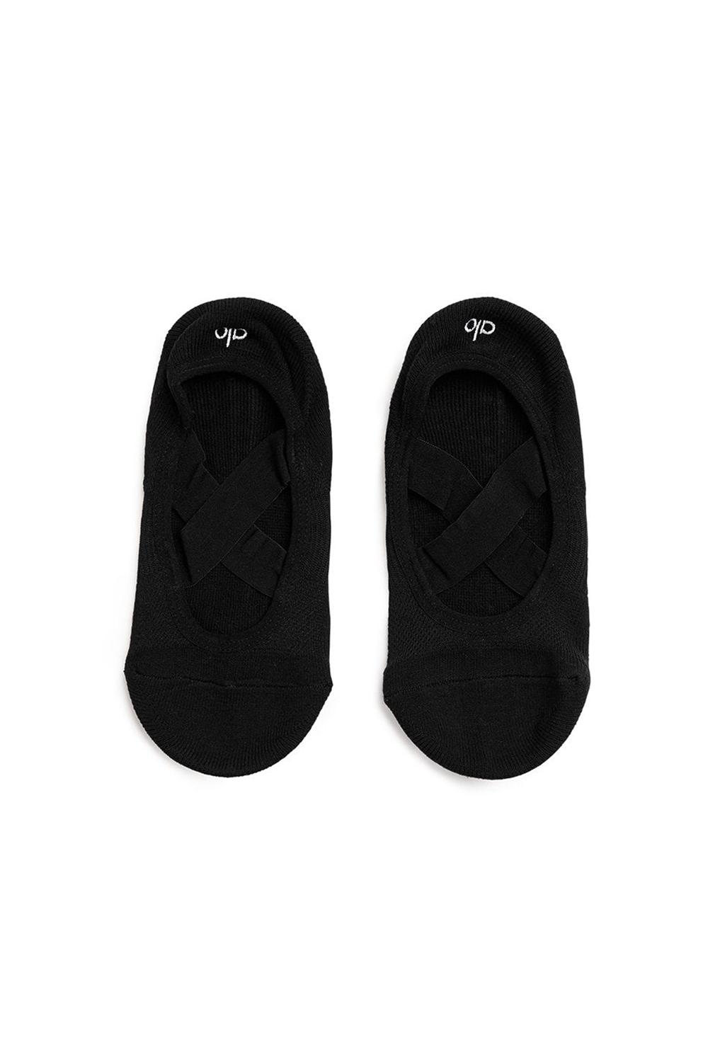 Calcetines Alo Yoga Pivot Barre Barres Mujer Negras | España  WYCG-59284